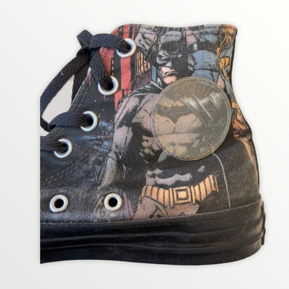 Converse DC Comics Rebirth Batman Vol.1 Size 5 Men - Picture 5 of 8